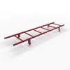 Лестница кровельная, универсальная Roofsystems Elite 400, L=1800 мм RAL 3005
