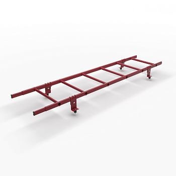 Лестница кровельная, универсальная Roofsystems Elite 400, L=1800 мм RAL 3005