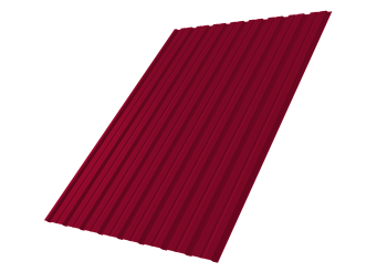 Профилированный лист GL C10 B, 0.45 мм, PE, RAL 3003