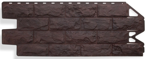 Фасадные панели Альта Профиль, Фагот, 1170 х 450 мм цвет: чеховский