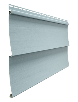 Виниловый сайдинг Docke Ёлочка D5C, L=3000×254 мм. серия Standart, цвет: голубика