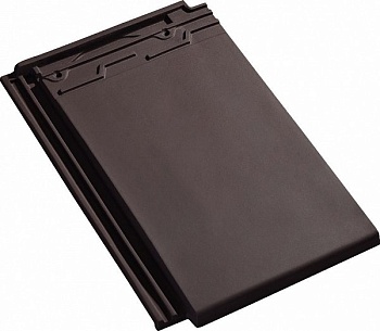 Керамическая черепица Rongguan Flat, цвет: железный черный