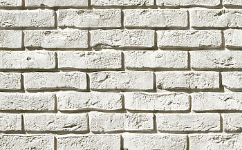 Декоративный камень White Hills Лондон Брик под Кирпич, цвет: 300-00 / белый