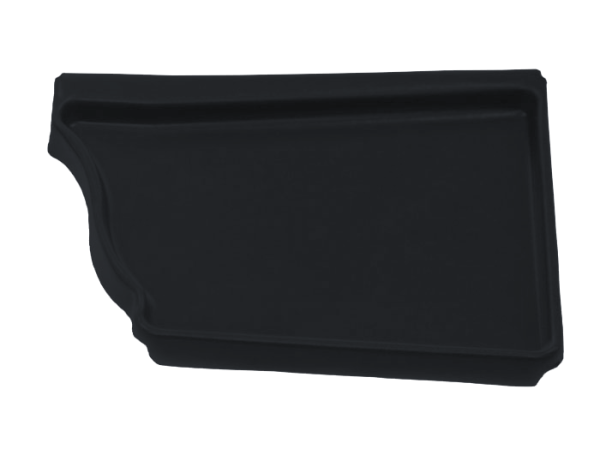 Заглушка правая Vortex, Ø 126 мм, RAL 7024