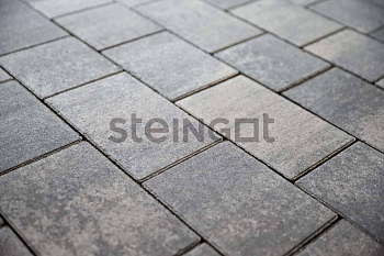 Тротуарная плитка Steingot Новый город 40 мм 160/200/240 х 160 мм, цвет: Stein Silver