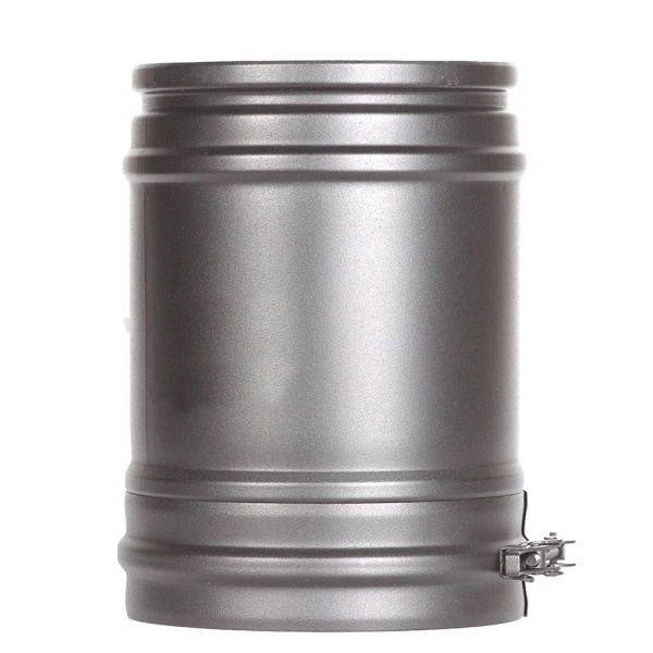 Элемент трубы 250 мм, Schiedel Permeter 25 мм, Ø150/200 мм серый