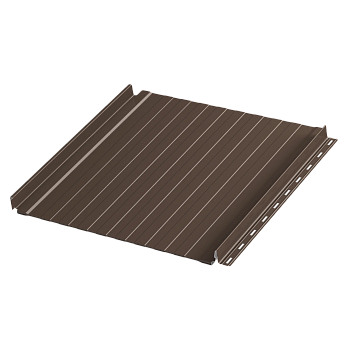 Фальцевая панель Aquaclick, Силуэт 8, с подгибом 0.5 мм, Polyester, Zn 140 г/м², RR 32