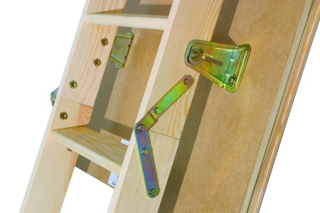 Деревянная чердачная лестница Fakro LWS, 60x140х330 см