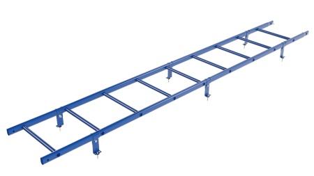 Лестница кровельная универсальная, Borge, L=2700 мм, RAL 5005