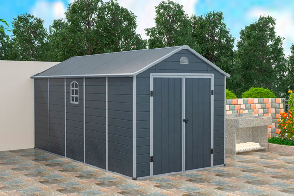 Сарай пластиковый Black Fox Modernist J, 11 м²