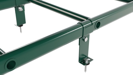 Лестница кровельная Borge, универсальная, L=2700 мм RAL 6005