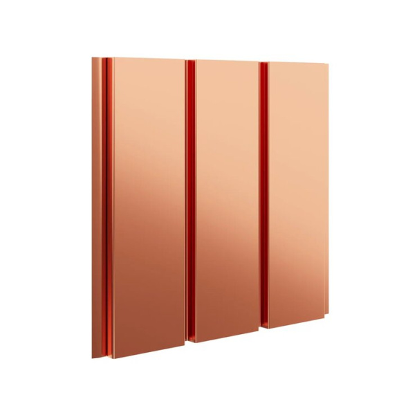 Cофит Aquasystem, 326 мм, без перфорации L=2400 мм гладкий, 0.45 мм, медь