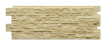 Фасадные панели Docke Алтай, 1196х426 мм Standart, цвет: кремовый