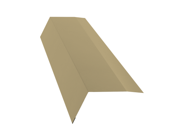 GL Карнизная планка, 100х65 мм 0.5 мм, Satin, RAL 1015, L=2000 мм