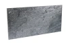 Кварцит, натуральный скол, 600x300 мм, 12 мм,  Natural Silver Grey