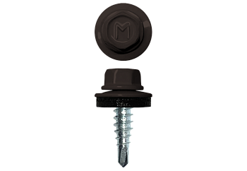 Саморез кровельный Daxmer 4.8х19 мм, сверло №2, RR 32, уп.250 шт.