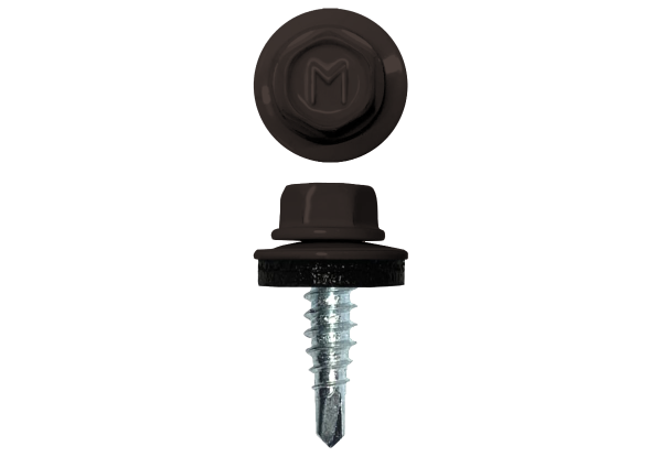 Саморез кровельный Daxmer 4.8х19 мм, сверло №2, RR 32, уп.250 шт.