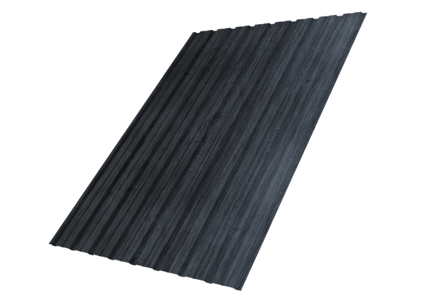 Профилированный лист GL C10 B, 0.45 мм, Print Premium, Grey Wood TwinColor Профилированный лист GL C10 B, 0.45 мм, Print Premium, Grey Wood TwinColor