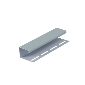 J-профиль пвх, Docke, L=3000 мм серия Premium, цвет: голубика