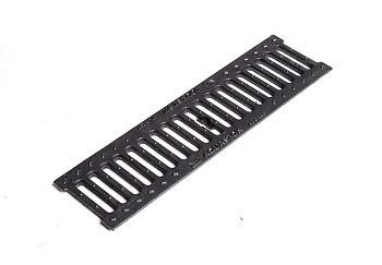 Решетка чугунная щелевая Aquastok Norma DN100, кл. C, L= 500 мм, арт. 31013С