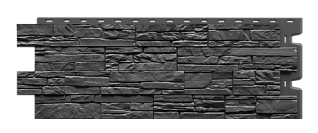 Фасадные панели Docke Алтай, 1196х426 мм Standart, цвет: графит