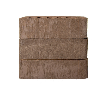 Кирпич облицовочный клинкерный Kerma Premium, 1НФ пустотелый, цвет: коричневый, бархат, М300, 250х120х65 мм