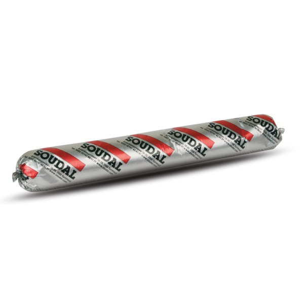 Герметик Soudal полиуретановый, Soudaflex 40 FC, черный, 600 мл