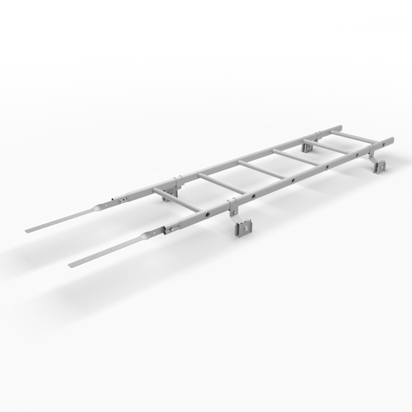 Лестница кровельная для фальцевой кровли Roofsystems Prestige 600 фальц, L=1200 мм RAL 7004
