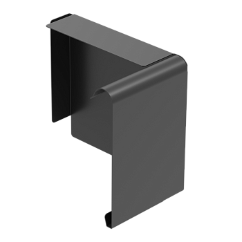 Угол внутренний к лицевой планке, Galeco HIDDEN Ø125/70 х 80 мм, RAL 7024