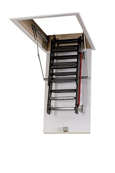 Металлическая чердачная лестница Fakro LME, 70x130х305 см