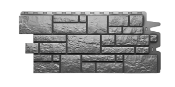 Фасадные панели Docke Burg, 1072х472 мм Premium, цвет: металлик