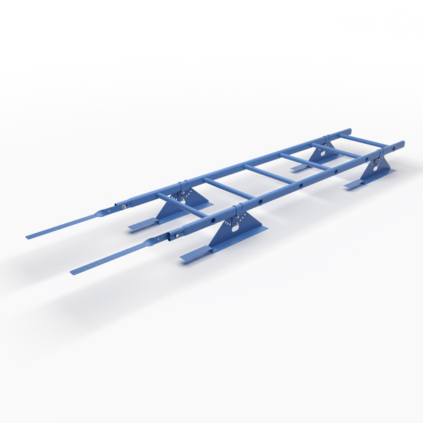 Лестница кровельная для композитной черепицы Roofsystems Prestige 400 композит, L=1800 мм RAL 5005