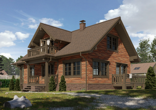 Битумная черепица, Docke, Eurasia, Лабиринт цвет: коричневый, 2.5 м² / уп.