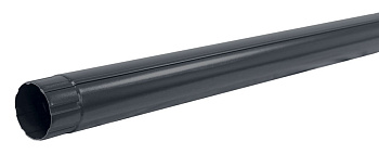 Труба круглая 3м Grand Line Ø 90 мм PE Matt, RAL 7024