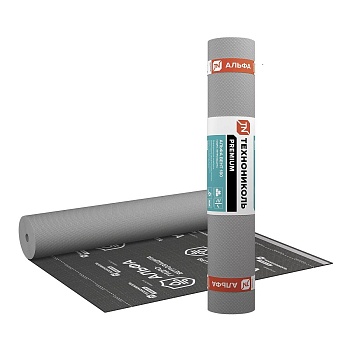 Технониколь Альфа Вент 180, гидро-ветрозащитная диффузионная мембрана, 75 м²