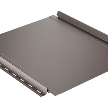 Самозащелкивающаяся кровля EasyRoof 276 с подгибом 0.5 мм, Rooftop Бархат, RAL 8017