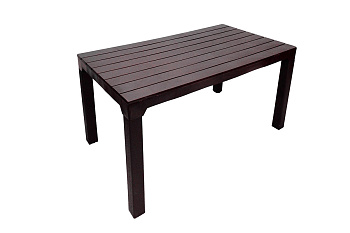 Стол обеденный B:Rattan Boston, 140х78 см цвет: венге