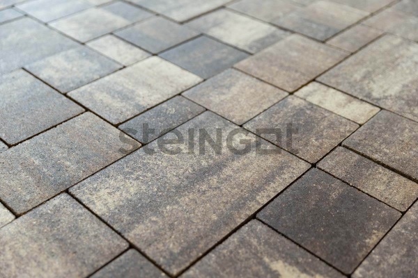 Тротуарная плитка Steingot Бавария 60 мм 140/210/280 х 70/140/210 мм, цвет: Stein Brown
