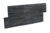Сланец, 3D панель из камня, 600х150 мм, Classic Black Matt, 8 шт/уп, 0.72 м²