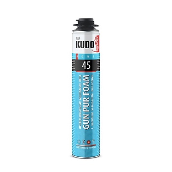Пена монтажная Kudo полиуретановый, Home 45, уп 1000 мл.
