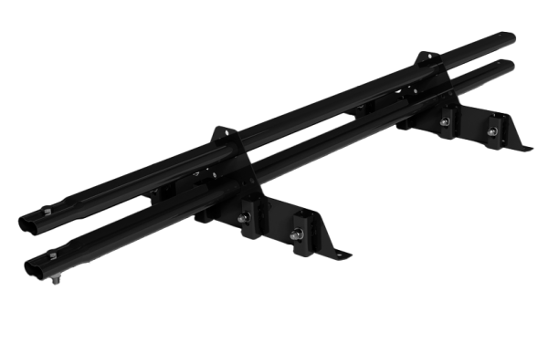 Снегозадержатель для фальцевой кровли Roofsystems Prestige Master фальц, 2 опоры, 2 трубы, овал 45х25, L=1500 мм, RAL 9005