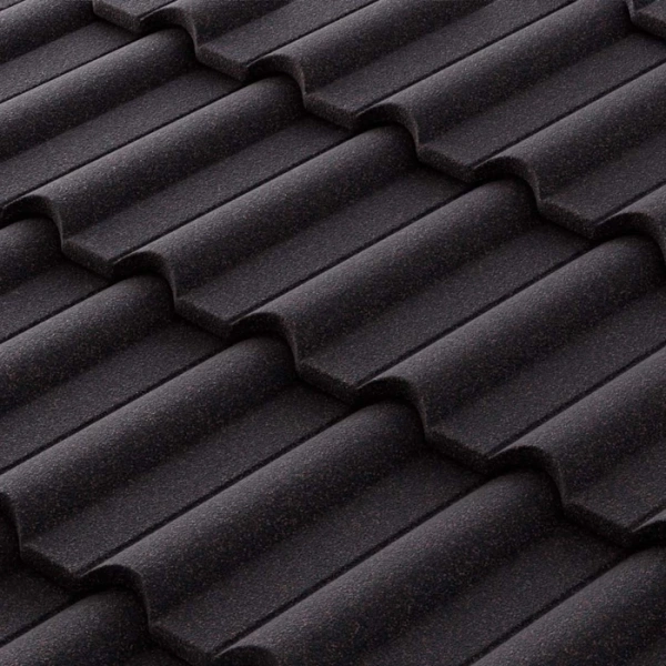 Композитная черепица Metrotile Gallo 1315 х 418 мм цвет: айрон-барк