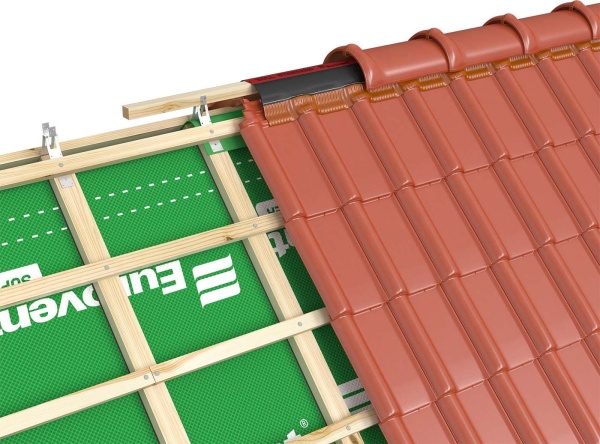 Опора для конькового/хребтового бруса, Eurovent CANTILEVER B, L=210 мм