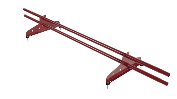 Снегозадержатель универсальный NewLine L=1500 мм, 2 опоры, 2 трубы круг Ø25 мм RAL 3011