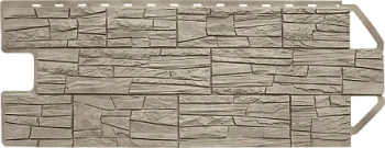 Фасадные панели Альта Профиль, Гранд каньон ЭКО, 1160 х 450 мм цвет: кремовый