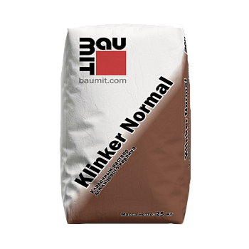 Кладочный раствор Baumit Klinker Normal, 25 кг цвет: белый