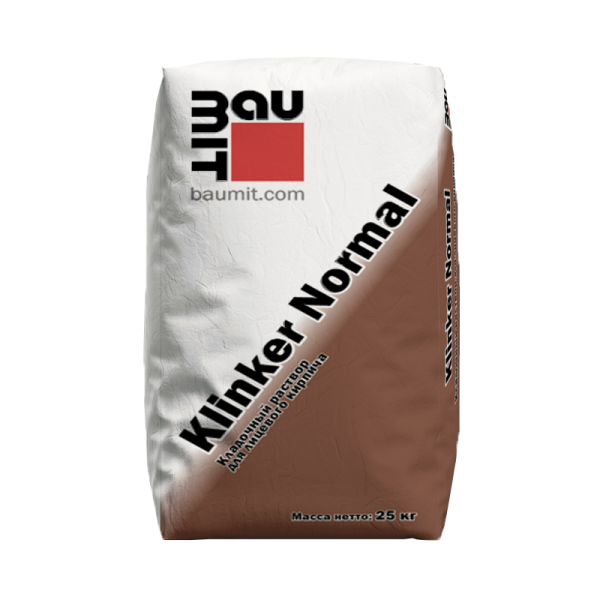Кладочный раствор Baumit Klinker Normal, 25 кг цвет: антрацитово-серый