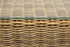 Стол журнальный из искусственного ротанга, Боно цвет: соломенный