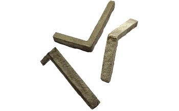 Декоративный кирпич, угловой элемент Mesterra Magnum, 240х157х40 мм под Кирпич, цвет: 014