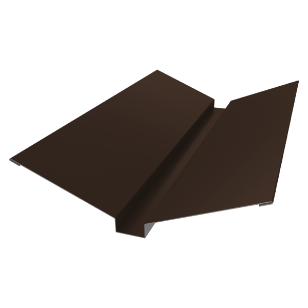 GL Планка ендовы верхней, 115х30х115 мм 0.45 мм, Drap, RAL 8017, L=3000 мм